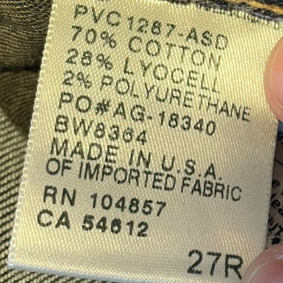 AG-Adriano Goldschmied 27” waist Angelina Boot - Picture 7 of 7